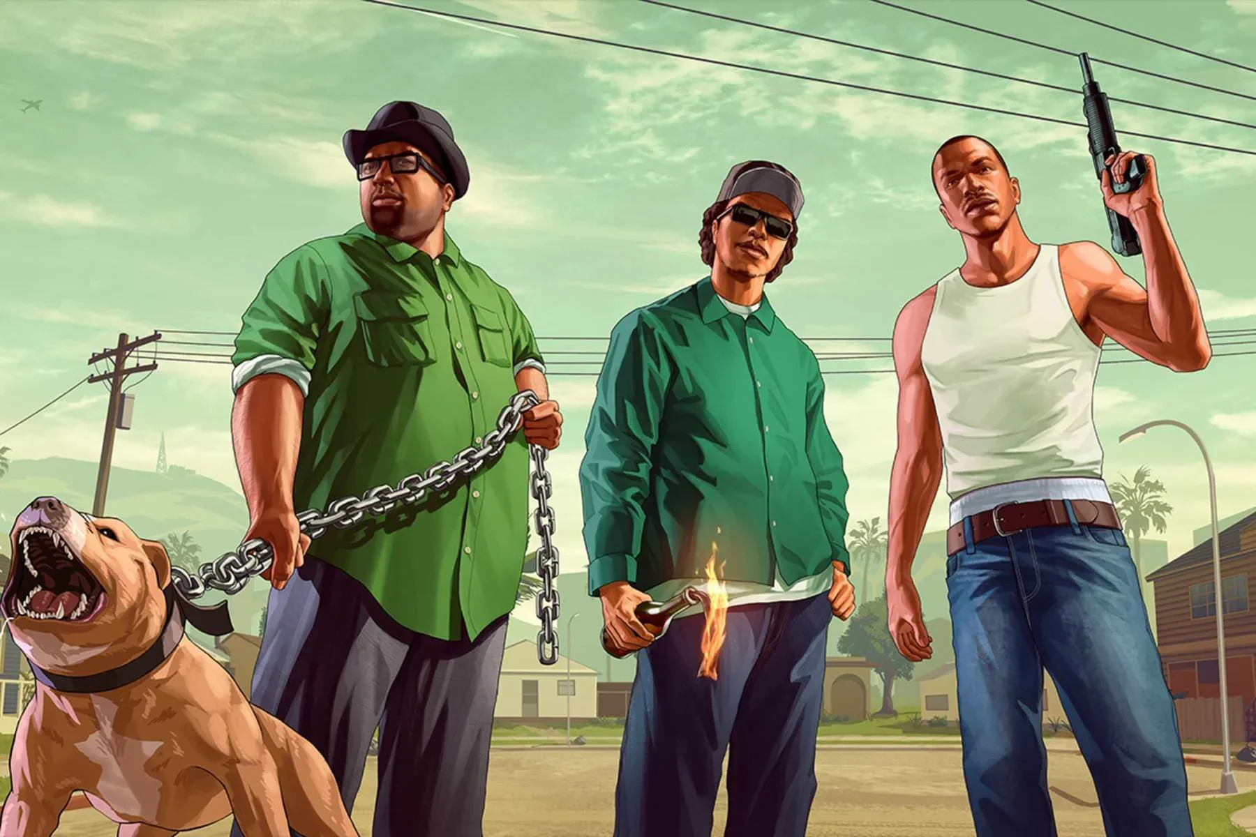 New screenshots of the fan remaster of GTA: San Andreas have appeared