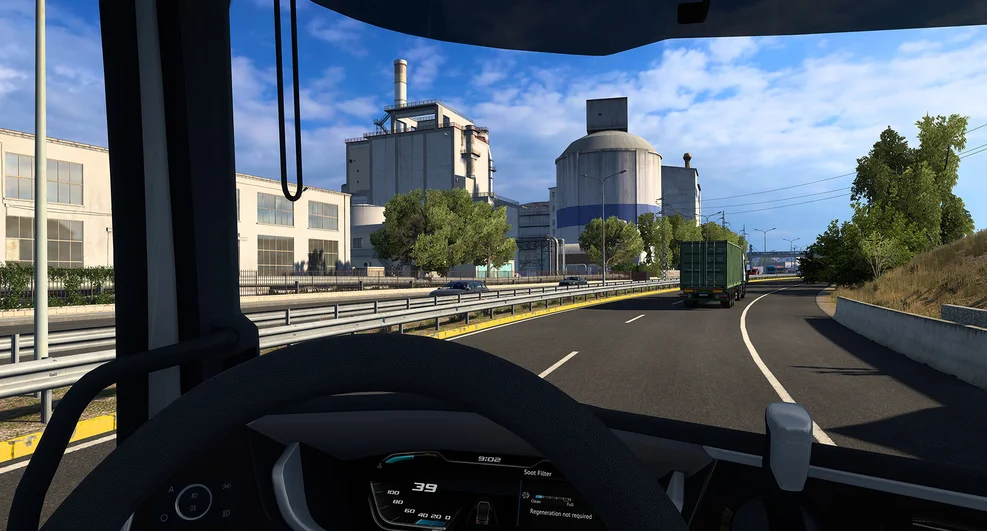 DLC к Euro Truck Simulator 2 про Грецию получило новые скриншоты