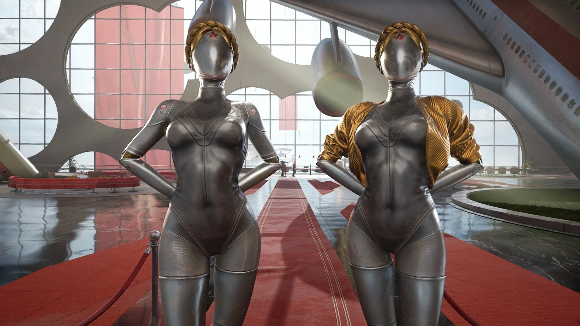 The creators of Atomic Heart presented exclusive merch for the game - a statue of the Twins