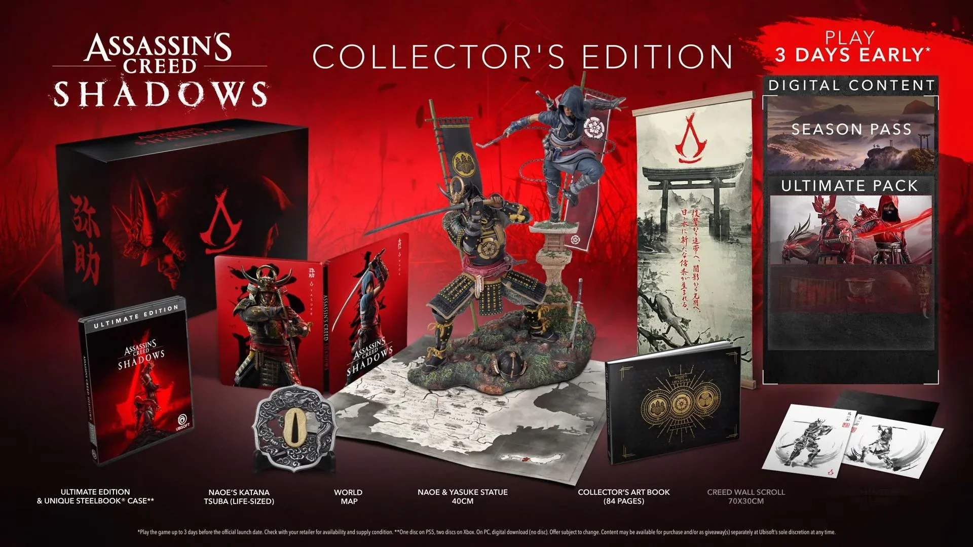 A new trailer for Assassin's Creed: Shadow has been released. It's dedicated to the Collector's Edition of the game.