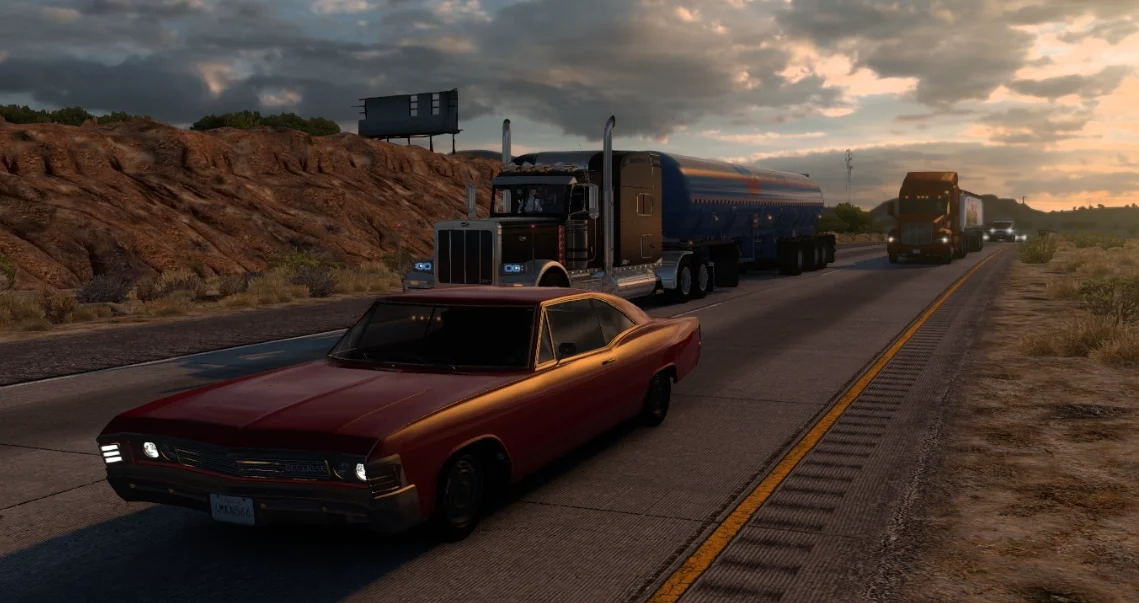 The first screenshots of the DLC Iowa for American Truck Simulator have been shown