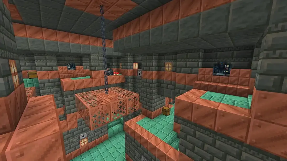 An update has been released for Minecraft with test rooms and new mobs