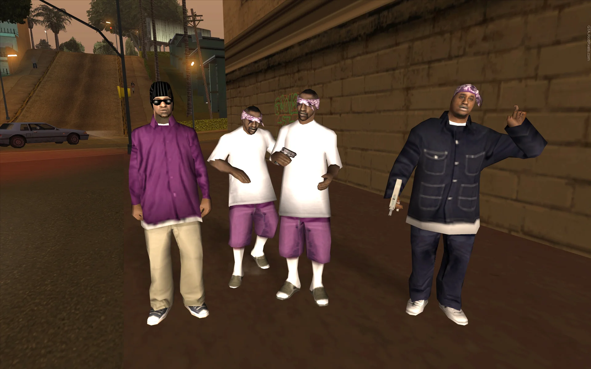 Real gangsters took part in the creation of GTA: San Andreas