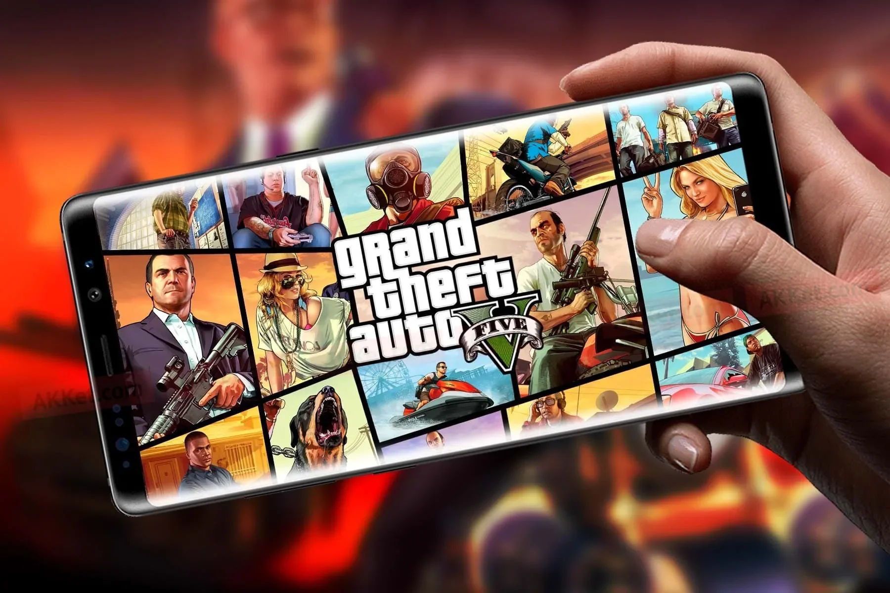 GTA 5 launched on Android with frame rates over 30 FPS