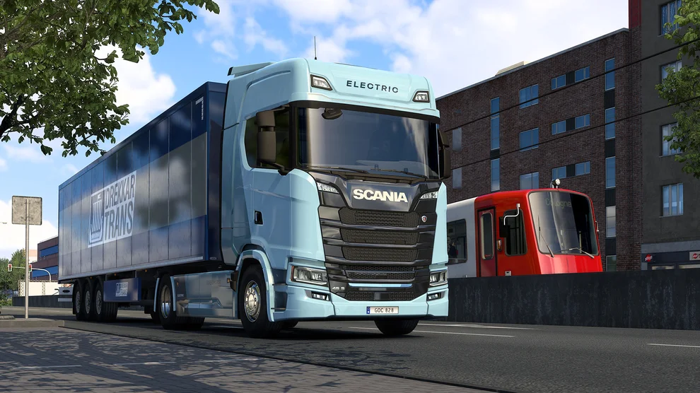 В Euro Truck Simulator 2 стали доступны электрические грузовики Scania. Но есть нюанс