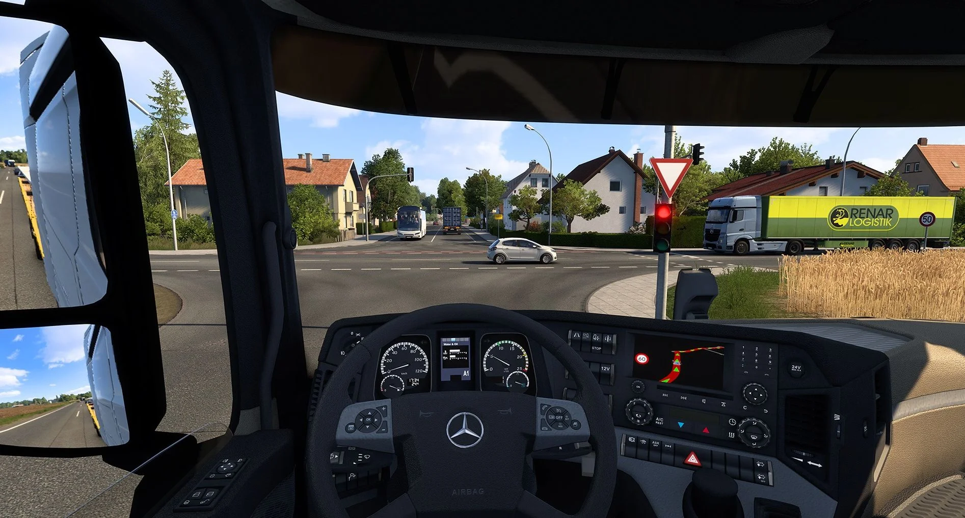 Germany will be updated in Euro Truck Simulator 2