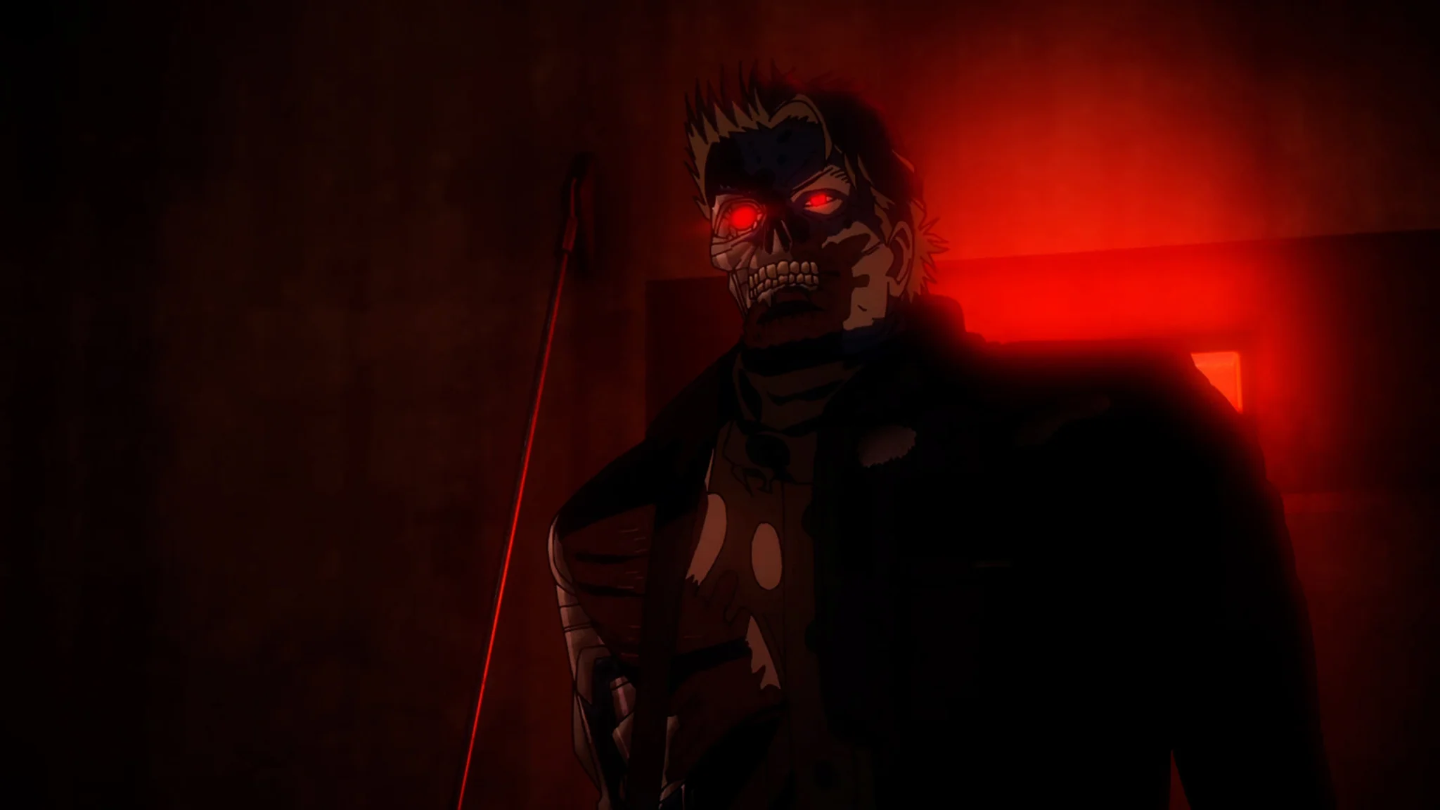 The streaming service Netflix has released the first teaser trailer for an anime based on the Terminator universe.