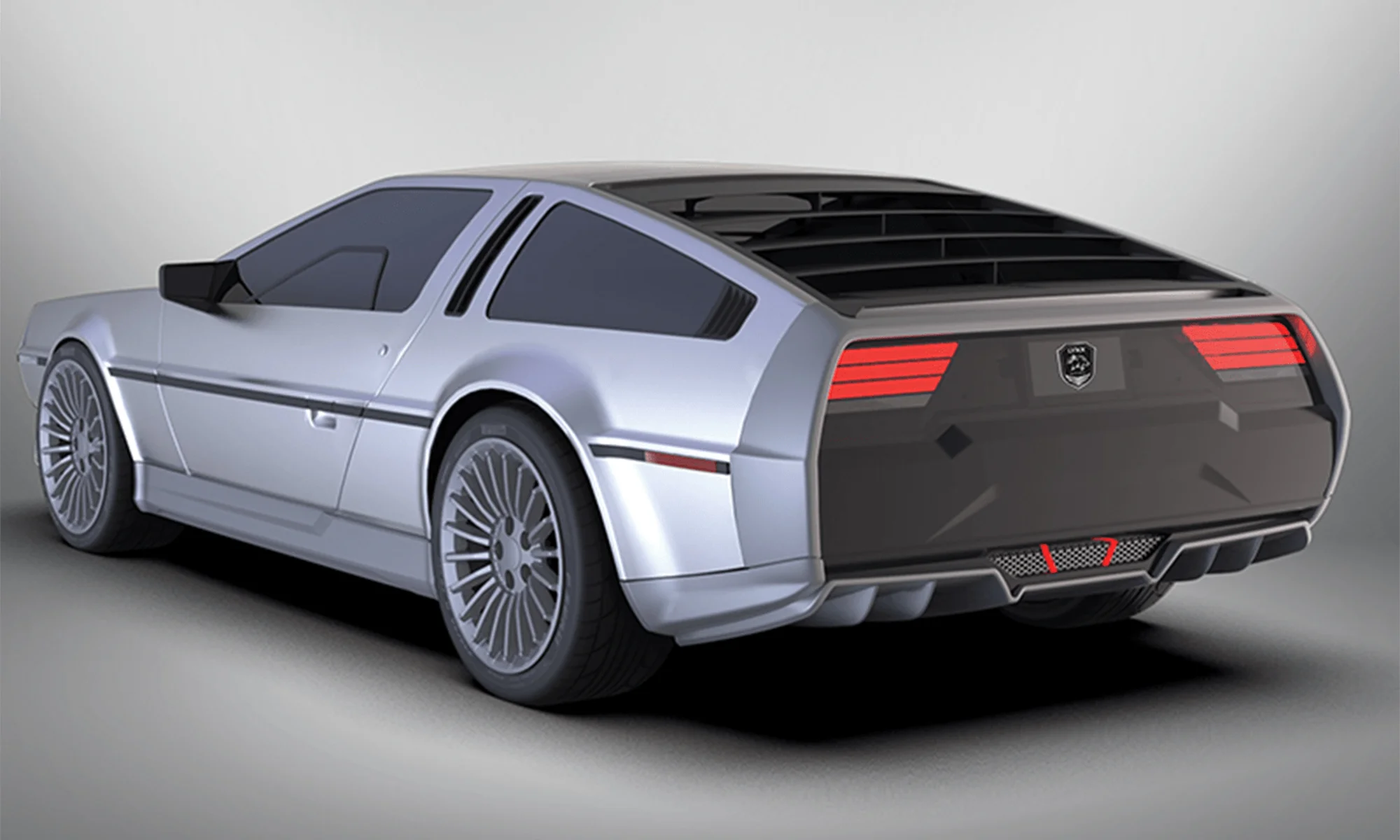 Раскрыт дизайн электрокара DeLorean DMC-EV