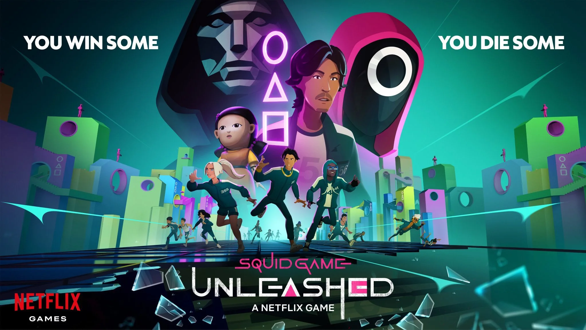 The debut image of the game based on the famous TV series Squid Game has appeared