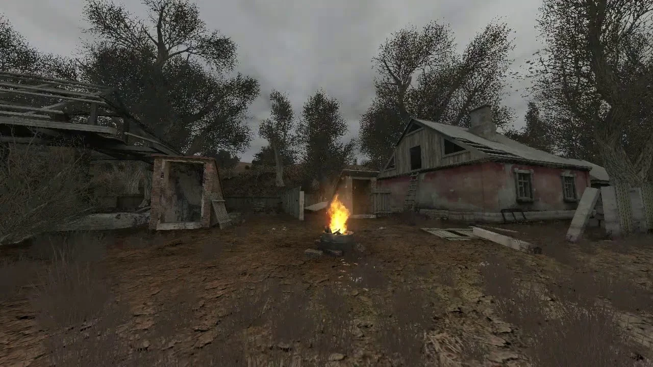 The starting location from S.T.A.L.K.E.R. 2 was compared to the same one from the original trilogy