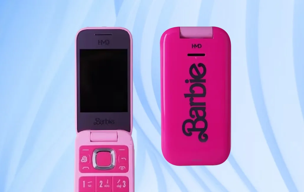 HMD Barbie flip phone design and specs leaked online