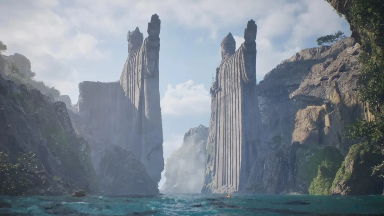 Enthusiast uses Unreal Engine 5 to recreate location from Lord of the Rings