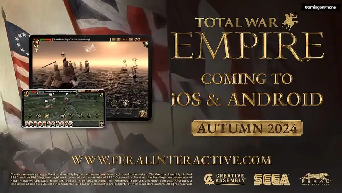 Historical strategy Total War: Empire will be released on Android and iOS