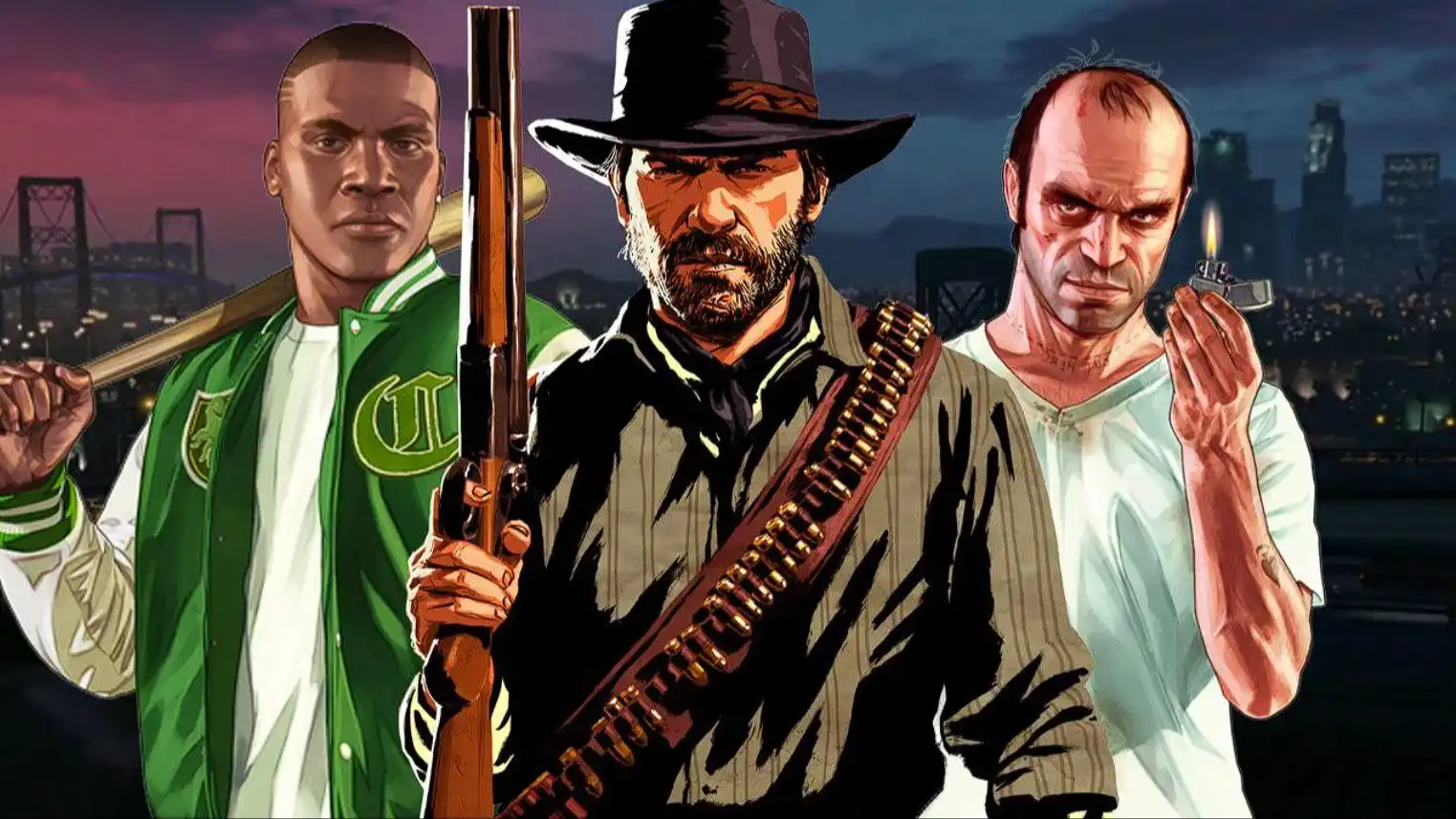 GTA 5 and Red Dead Redemption 2 are in the next top of the best games in history