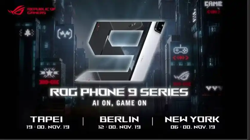 Presentation date of the gaming smartphone ASUS ROG Phone 9 has been revealed