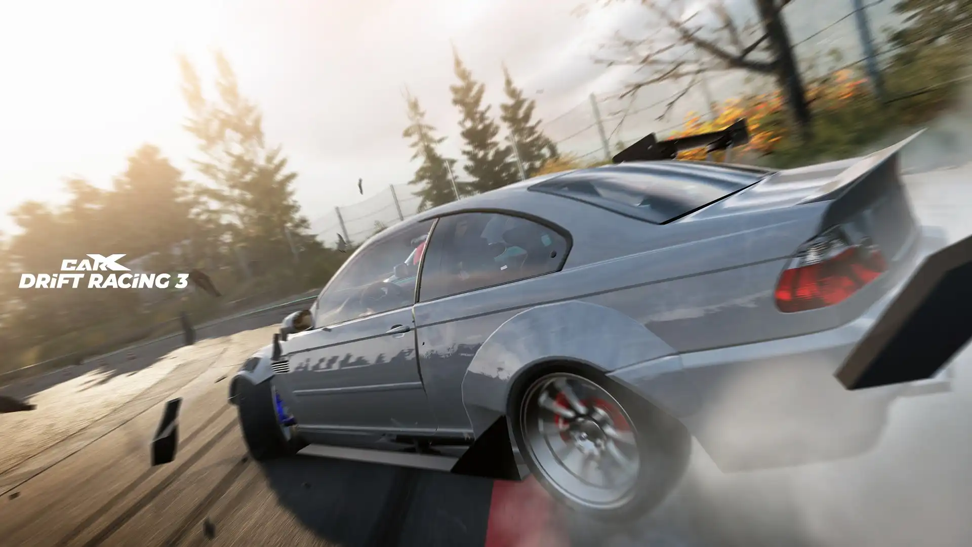 Developers of mobile CarX Drift Racing 3 showed the destructibility of cars in the game