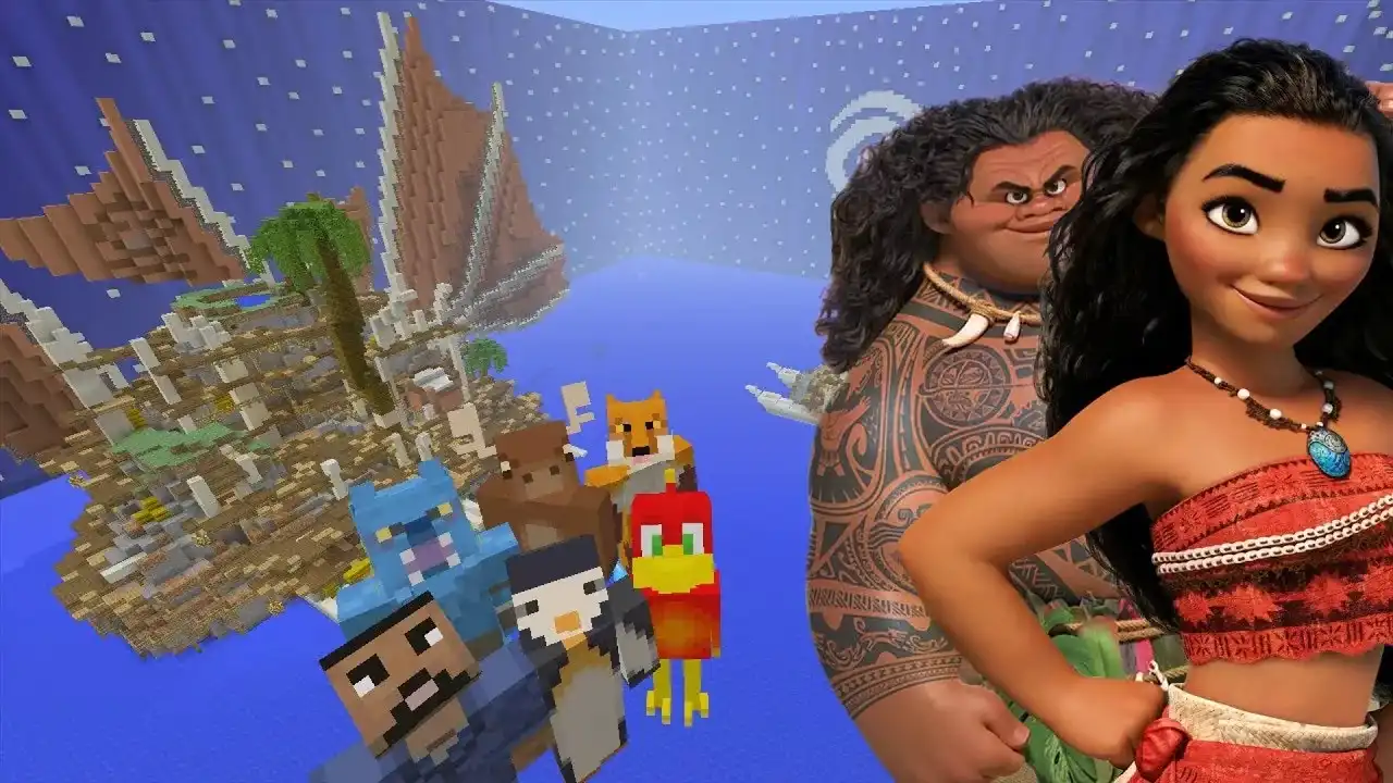 Minecraft has released an add-on dedicated to the upcoming Disney cartoon "Moana 2"