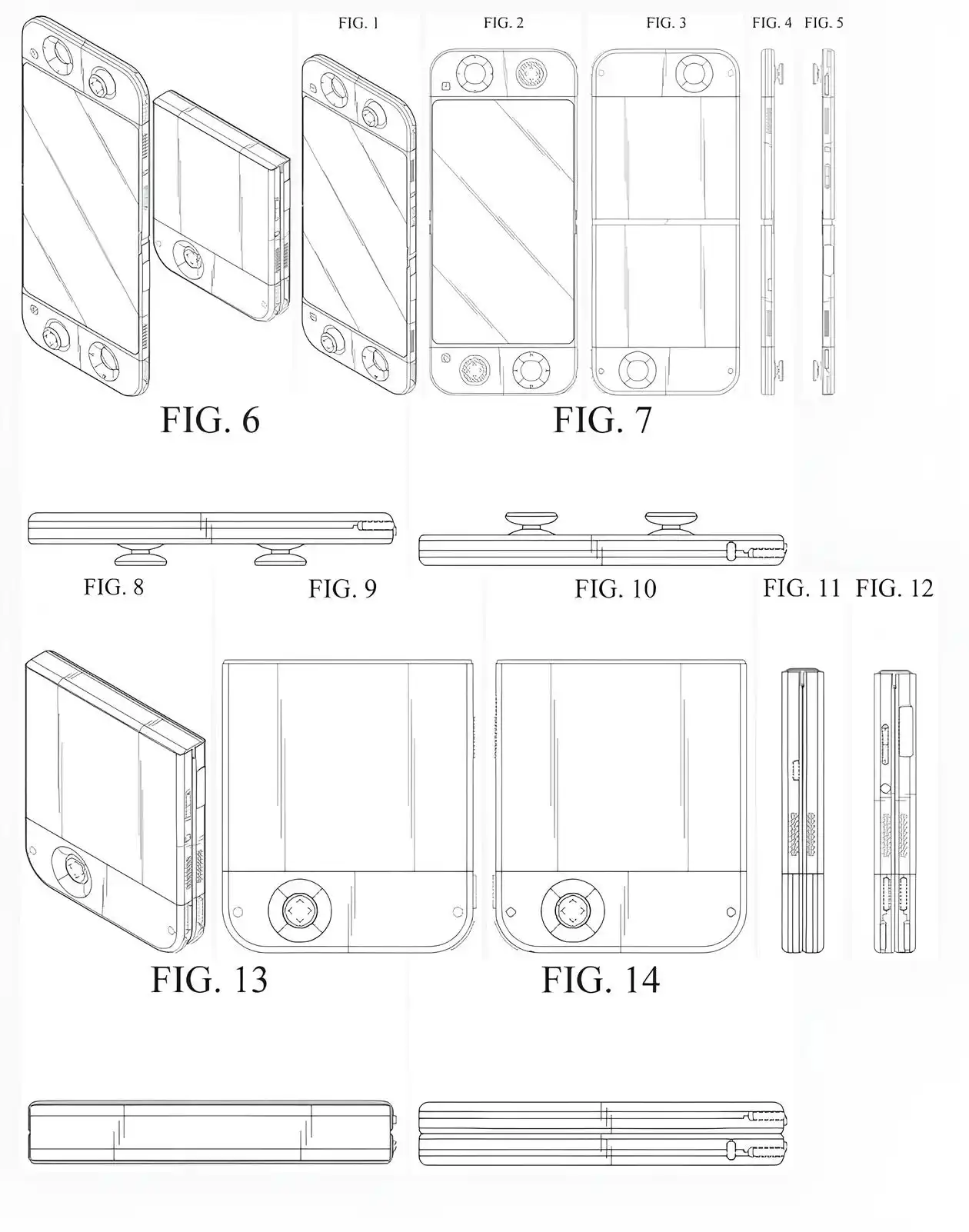 Samsung Patents Foldable Portable Game Console