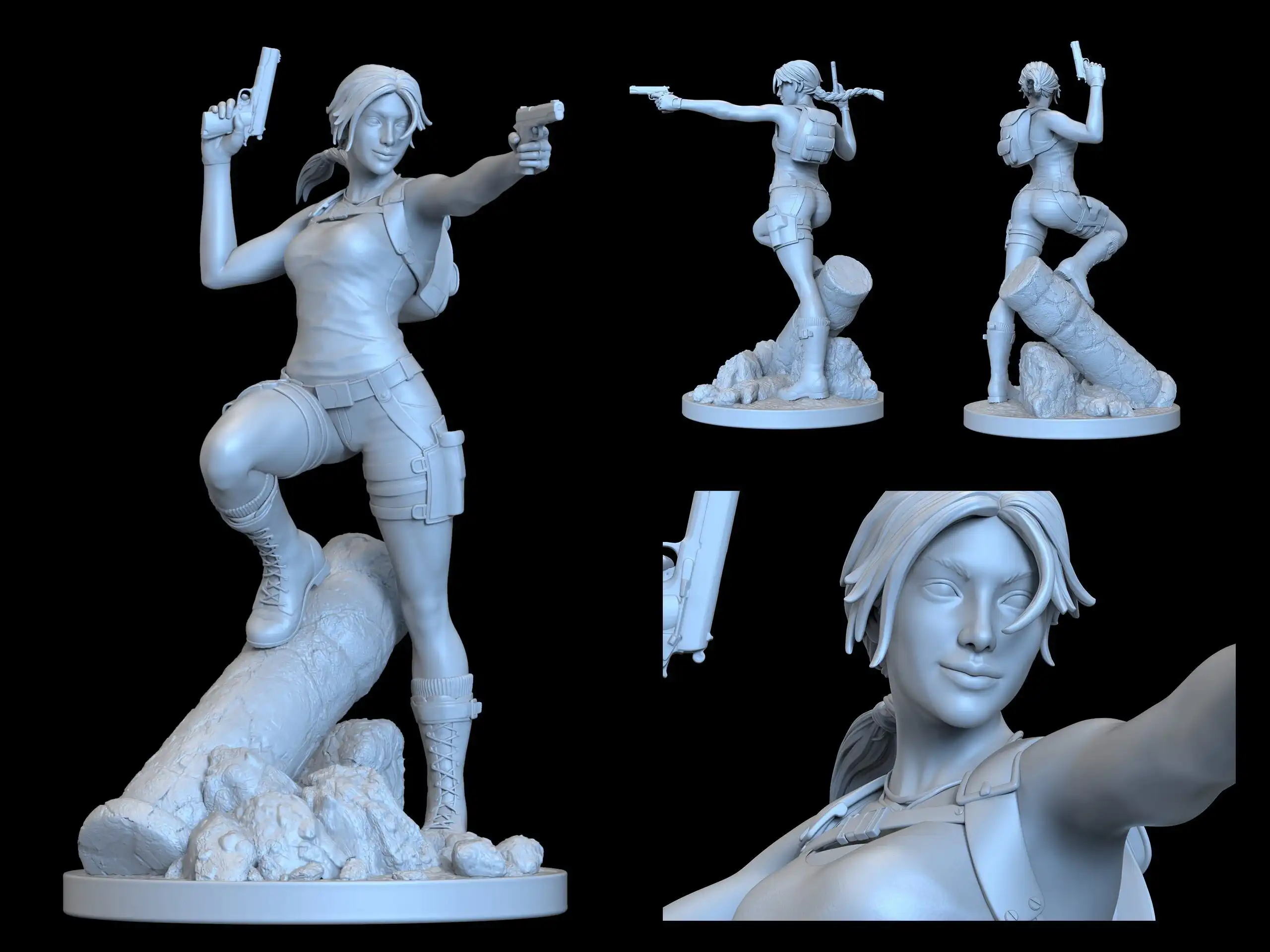 The Internet showed what Lara Croft will look like in the board game Tomb Raider: The Crypt of Chronos