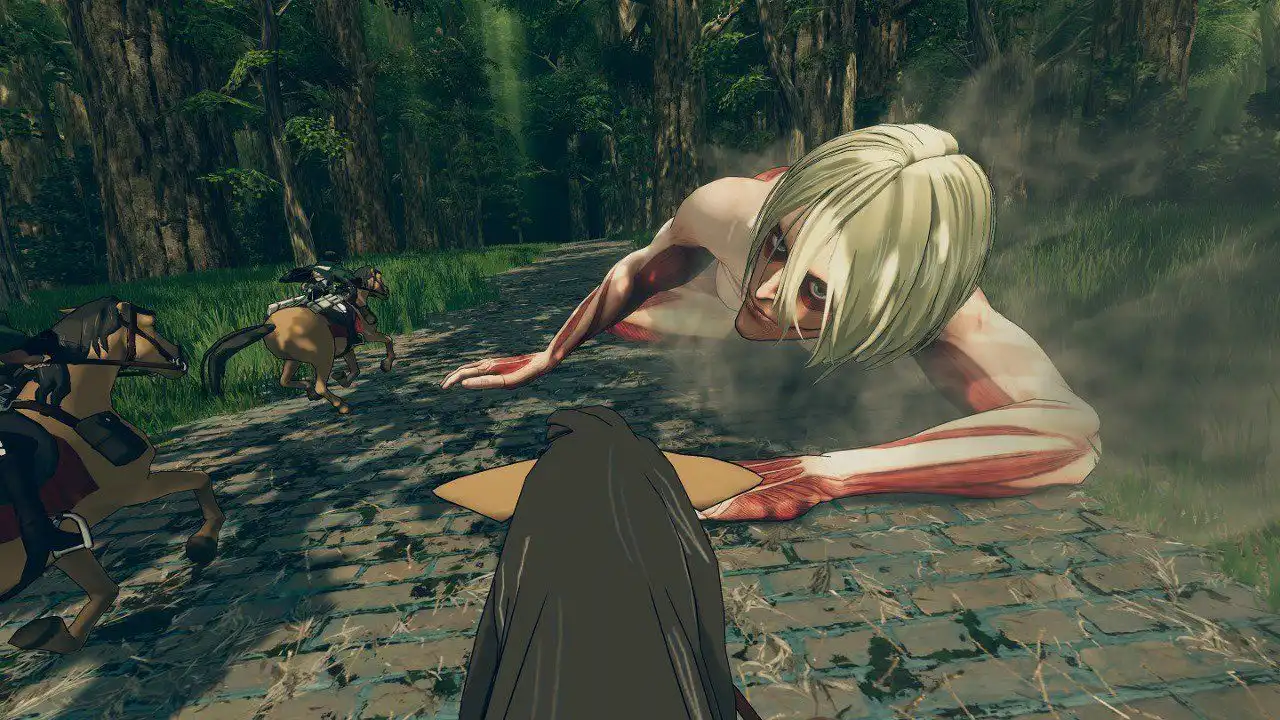 The final version of the VR action game based on Attack on Titan has been released on PC