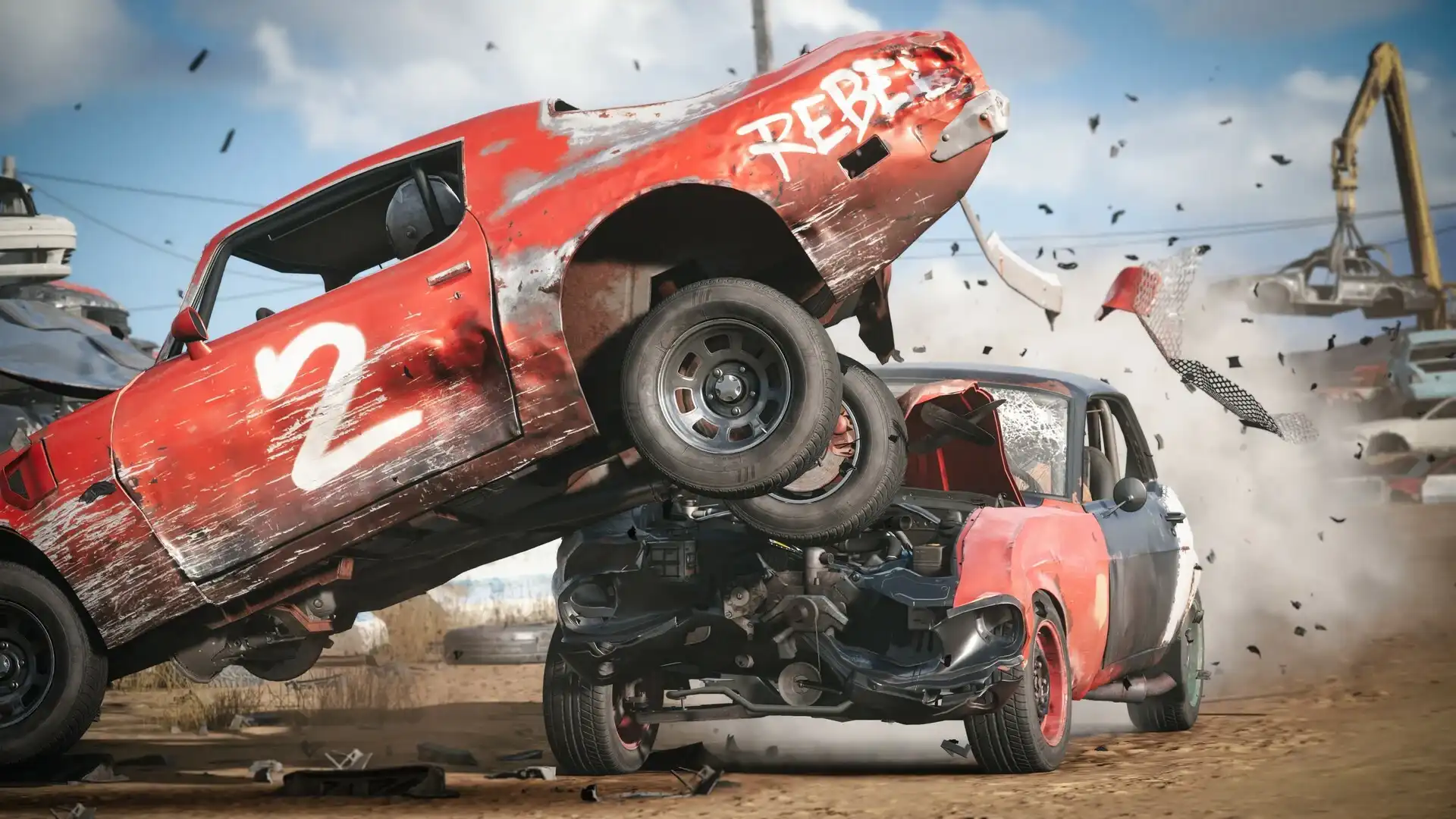 Car simulator Wreckfest 2 from the creators of FlatOut received a release date