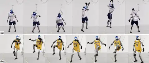 Robots master the movements of sports stars thanks to new technology