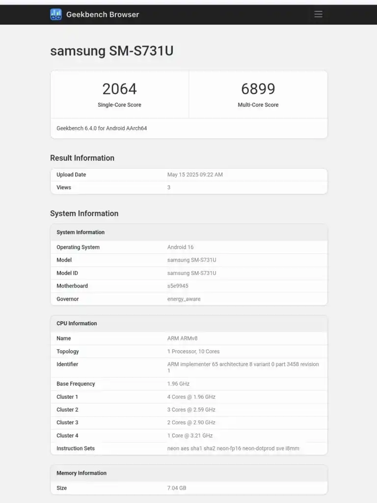 Samsung Galaxy S25 FE to Get Exynos 2400 Processor – Insider Reveals Details