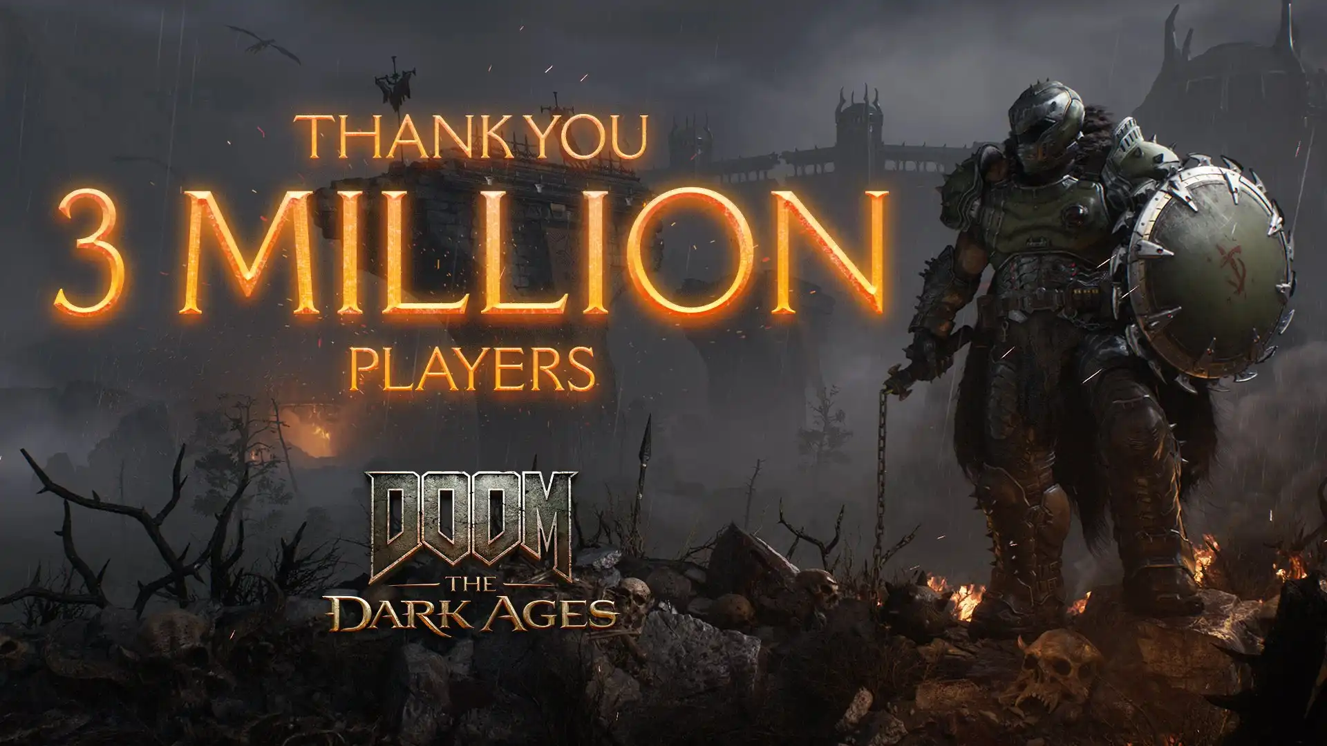 DOOM: The Dark Ages Sets Record for Most Players in Series History