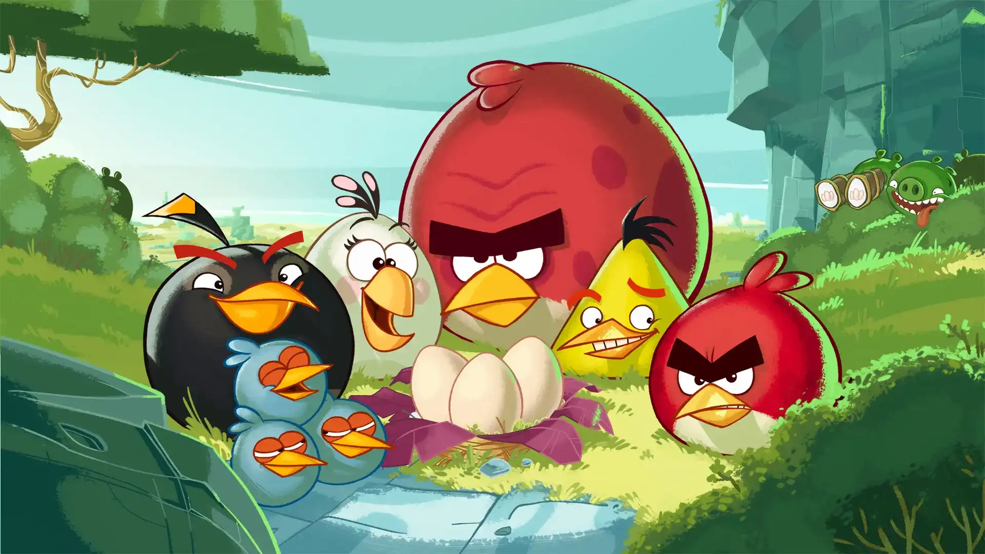 SEGA and Rovio Unveil Exclusive Angry Birds Bounce