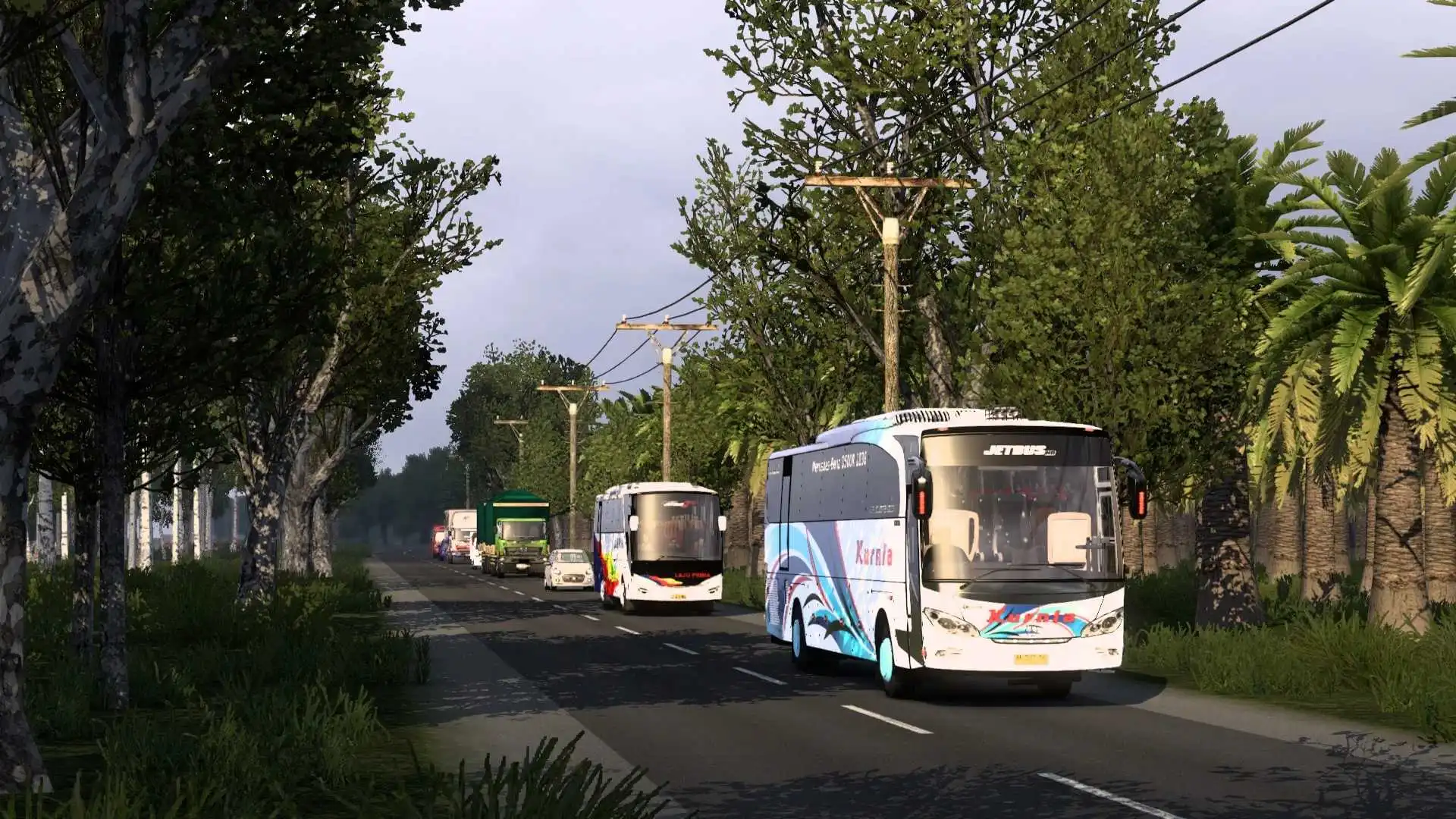 В Euro Truck Simulator 2 может появиться новый вид транспорта – загадочный тизер намекает на автобусы