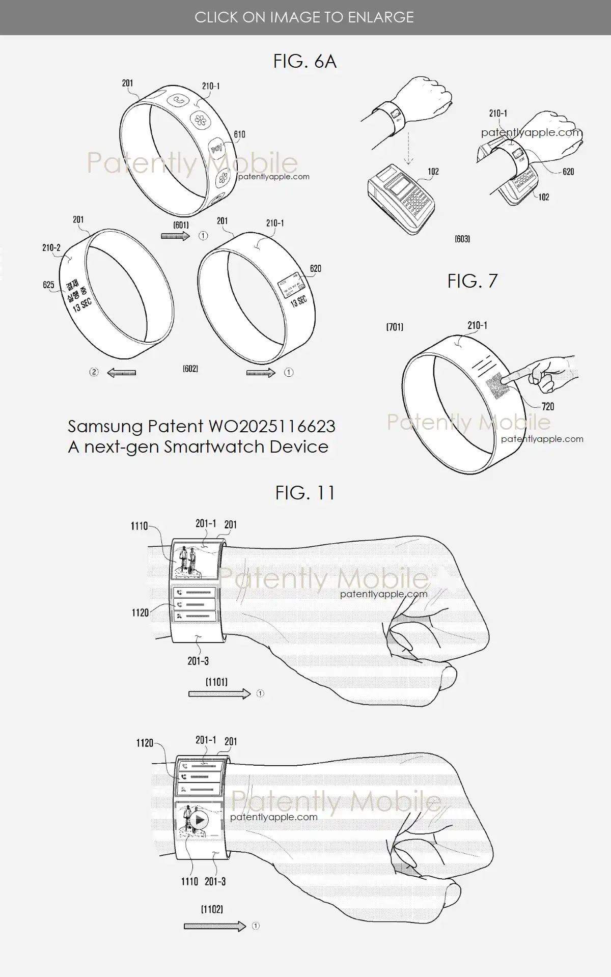 Samsung is developing a smartwatch with a flexible display instead of a strap