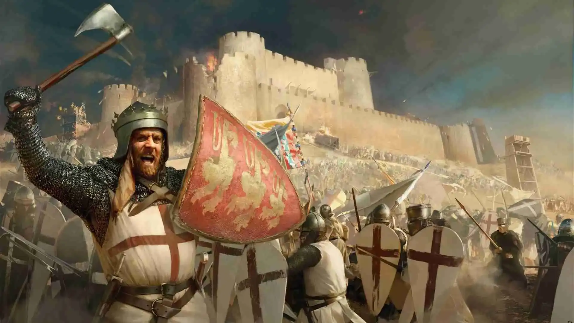 The updated edition of the Stronghold Crusader strategy game has been released with improvements and a discount