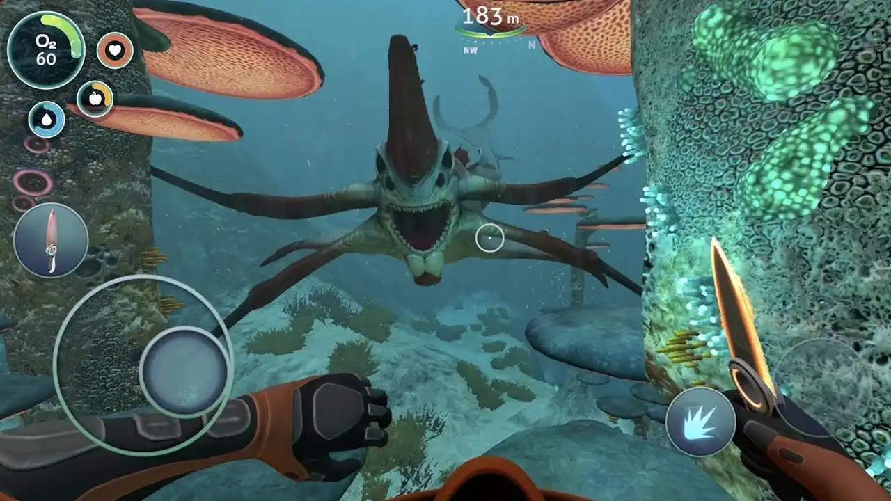 Subnautica is officially out on mobile devices