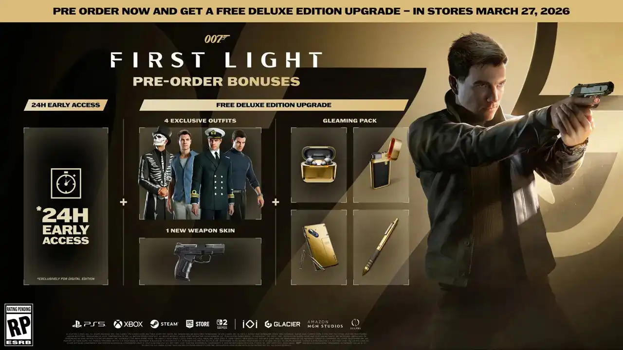 IO Interactive Shows 36 Minutes of 007: First Light Gameplay and Reveals Release Date