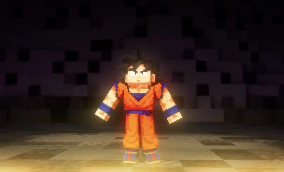Minecraft will team up with Dragon Ball Z in a major DLC